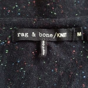 Rag & Bone Confetti Speckled Cardigan Sweater M
